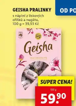 Lidl GEISHA PRALINKY nabídka