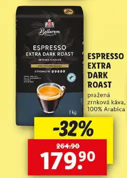 Lidl ESPRESSO EXTRA DARK ROAST nabídka