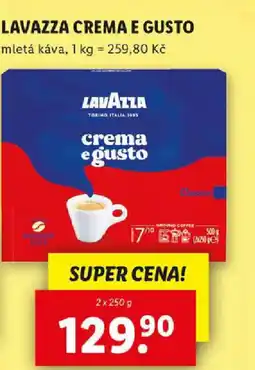 Lidl LAVAZZA CREMA E GUSTO nabídka
