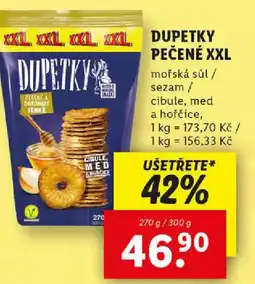 Lidl DUPETKY PEČENÉ XXL nabídka