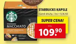 Lidl STARBUCKS KAPSLE nabídka