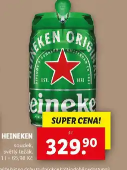 Lidl HEINEKEN nabídka