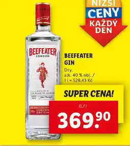 Lidl BEEFEATER GIN nabídka