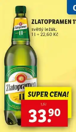 Lidl ZLATOPRAMEN 11 nabídka