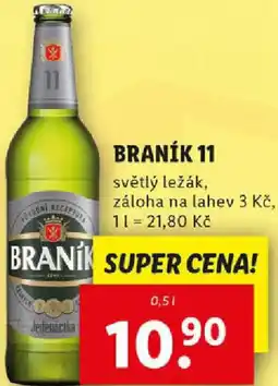 Lidl BRANÍK 11 nabídka