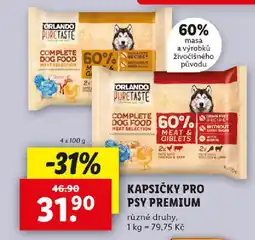 Lidl KAPSIČKY PRO PSY PREMIUM nabídka