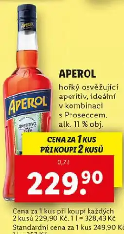 Lidl APEROL nabídka