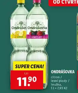 Lidl ONDRÁŠOVKA nabídka