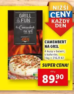 Lidl CAMEMBERT NA GRIL nabídka