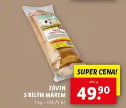 Lidl ZÁVIN S BÍLÝM MÁKEM nabídka