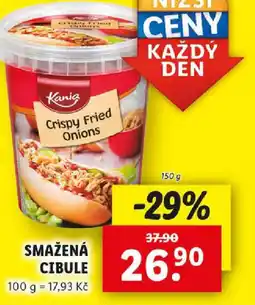 Lidl SMAŽENÁ CIBULE nabídka