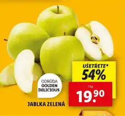 Lidl JABLKA ZELENÁ nabídka