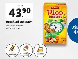Lidl CEREÁLNÍ SUŠENKY nabídka