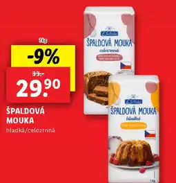 Lidl ŠPALDOVÁ MOUKA nabídka