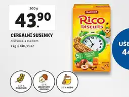 Lidl CEREÁLNÍ SUŠENKY nabídka