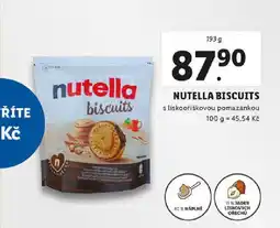 Lidl NUTELLA BISCUITS nabídka
