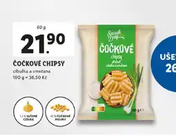 Lidl ČOČKOVÉ CHIPSY nabídka
