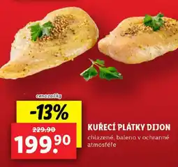 Lidl KUŘECÍ PLÁTKY DIJON nabídka