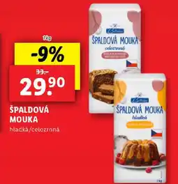 Lidl ŠPALDOVÁ MOUKA nabídka