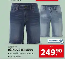 Lidl DŽÍNOVÉ BERMUDY nabídka