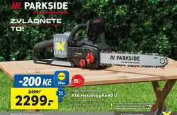 Lidl PARKSIDE PERFORMANCE Aku řetězová pila 40 V nabídka