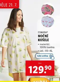 Lidl NOČNÍ KOŠILE nabídka