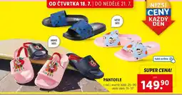 Lidl PANTOFLE nabídka