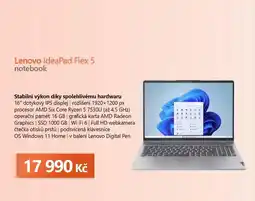 Expert Lenovo IdeaPad Flex 5 notebook nabídka