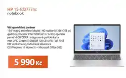 Expert HP 15-fd0777nc notebook nabídka