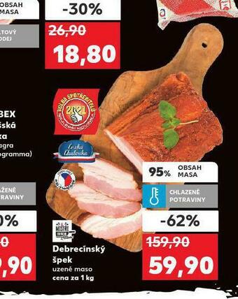 Kaufland Debrecínský špek nabídka