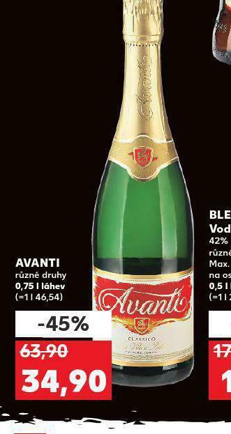 Kaufland Avanti nabídka