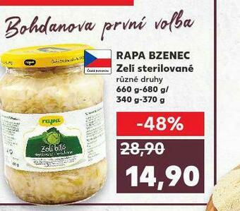 Kaufland Zelí sterilované nabídka