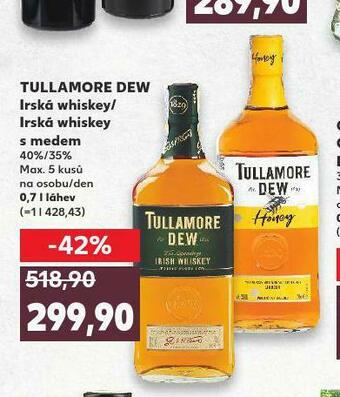 Kaufland Tullamore dew nabídka