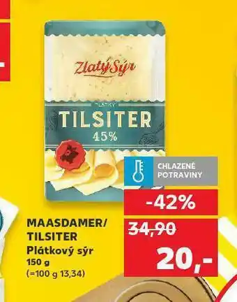 Kaufland Maasdamer / tilsit nabídka