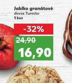Kaufland Jablko granátové nabídka