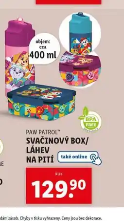 Lidl Láhev na pití nabídka