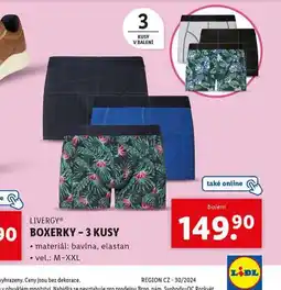 Lidl Boxerky nabídka