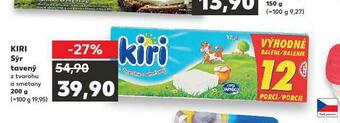 Kaufland Kiri sýr tavený nabídka