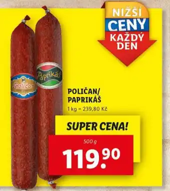 Lidl Poličan nabídka