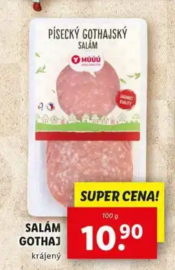 Lidl Salám gothaj nabídka