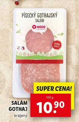 Lidl Salám gothaj nabídka