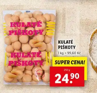 Lidl Kulaté piškoty nabídka