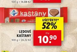 Lidl Ledové kaštany nabídka