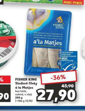 Kaufland Sleďové filety á la matjes nabídka