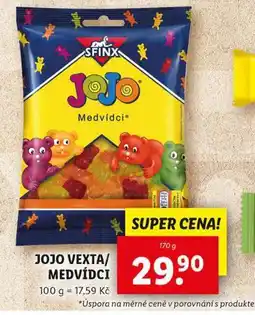Lidl Jojo vexta / medvídci nabídka