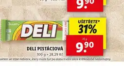 Lidl Deli pistáciová nabídka