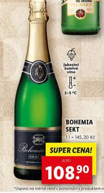 Lidl Bohemia sekt nabídka