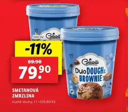 Lidl Smetanová zmrzlina nabídka