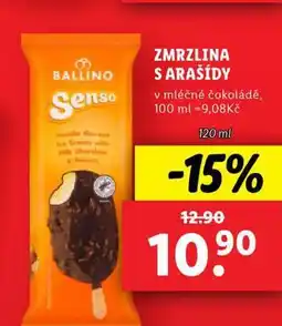 Lidl Zmrzlina s arašídy nabídka