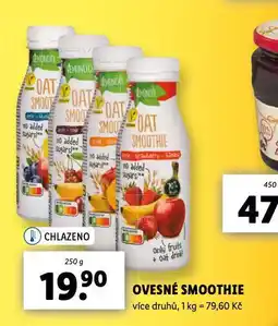 Lidl Ovesné smoothie nabídka